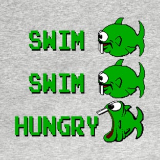 Swim Swim Hungry Dope Fish T-Shirt